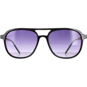Polar Aviator Heren Black Gray Purple Gradient Parker | Sunglasses