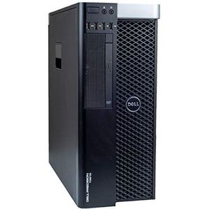 Dell T3610 Workstation Tower, Intel Xeon Processor E5-1607 V2 (10M Cache, 3.00 GHz) 16GB DDR3, 500GB, Dvd, NVIDIA Quadro 600, Windows 10 PRO(gecertificeerd)