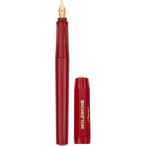 Moleskine X Kaweco Vulpen, Medium, Rood