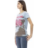 Miami 86 Graphic T-shirt Korte Mouw Ronde Hals T-shirt
