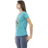 Trussardi - Action - T-shirt - Lichtblauw - Dames