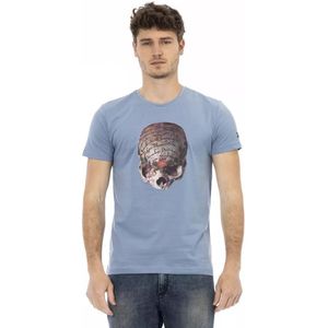 Trussardi - Action - T-shirt - Lichtblauw - Katoen