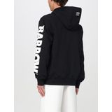 Barrowunisex. S5BWUAHS086 Sweatshirt Band wit (L), Casual, Katoen, Lange mouwen