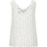 Armani Jeans - Mouwloze Top - Wit - 100% Viscose