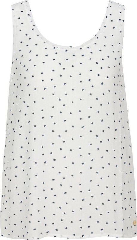 Armani Jeans - Mouwloze Top - Wit - 100% Viscose