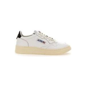 Autry Witte Lage Basket Sneakers , White , Dames , Maat: 40 EU