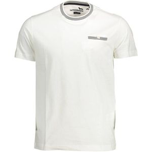 Harmont & Blaine - Regular Fit T-shirt - Wit - Katoen