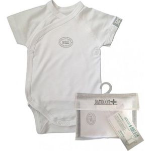 Bamboom - Romper Overslag - Wit - Rompertjes