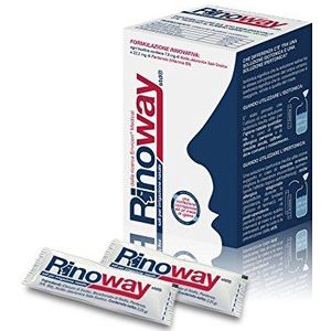 15x neusspoelzout - praktische zakjes · Rinoway neuszout voor de neusdouche-