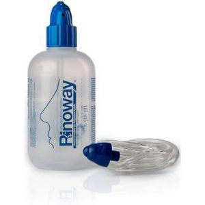 Neusdouche, Neti Pot, Neusspoeling, Nasal Irrigation, Sinus Rinse Envicon Rinoway neusdouche set - 250 ml neusspoelkan voor het reinigen en spoelen van de neus bij verkoudheid en allergie.