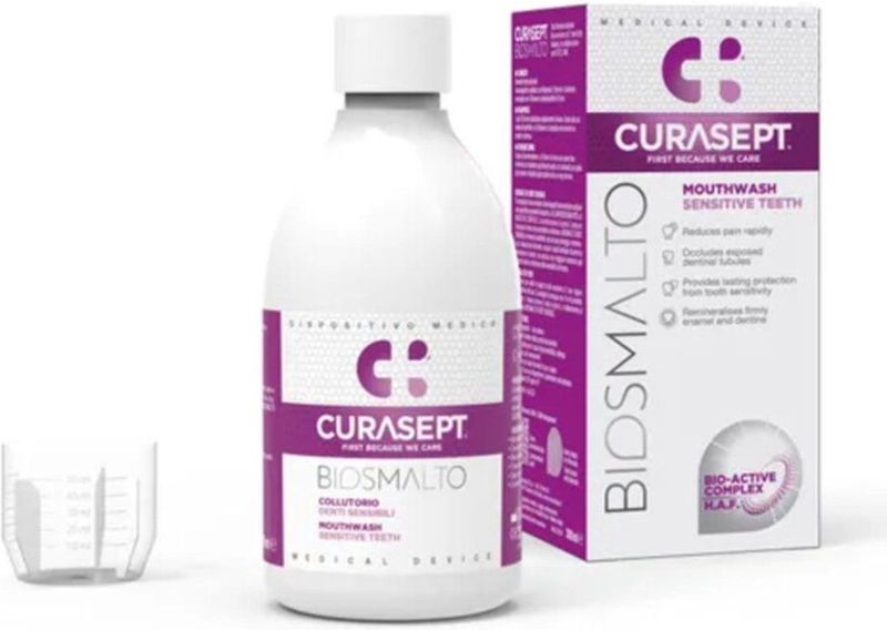 Curasept - Mondwater - Sensitive Teeth - 400 ml - Medisch Hulpmiddel
