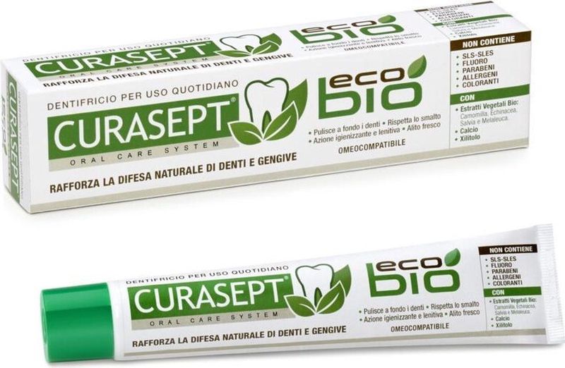 Curasept - EcoBio Tandpasta - 75 ml - Natuurlijke Ingrediënten