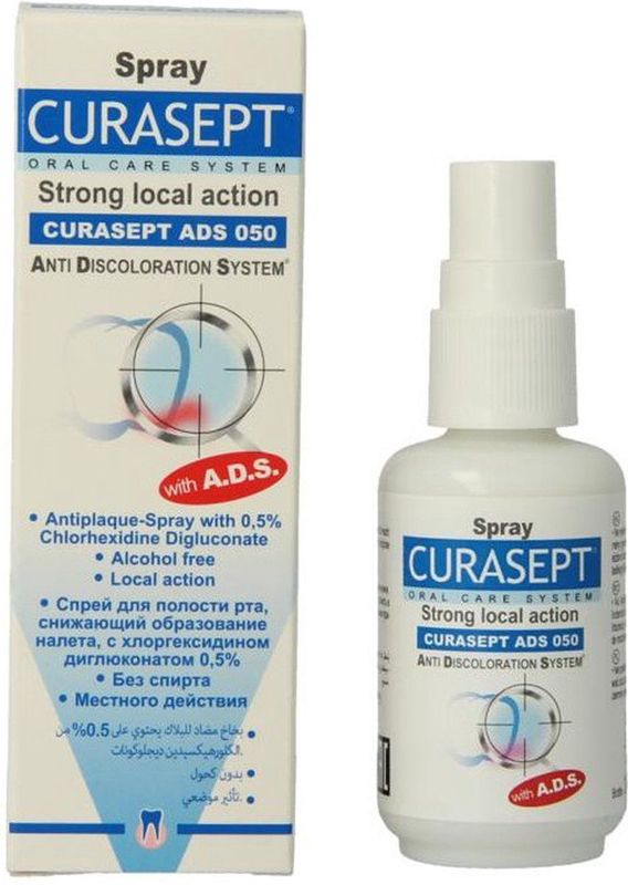 Curasept - ADS Mondspray - Chloorhexidine 0.5% - 30 ml
