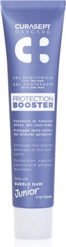 Curasept Daycare Protection Booster Tandpasta Junior Bubble Gum 50 ml