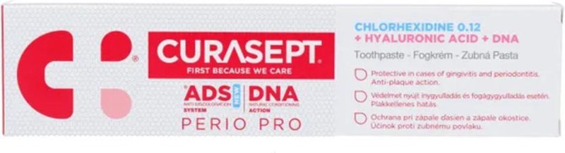 Curasept - ADS DNA Perio Pro Tandpasta - 0.12% CHX - 75ml