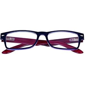 Leesbril Kansas Blauw-Amarant +2,50
