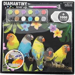 DIAMANTINY Level Up - Wild - Mooie Group Creative Art Diamond Painting Kit - Vogels