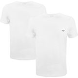 Emporio Armani 2P O-hals shirts stretch wit