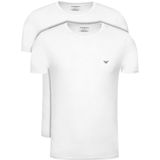 Emporio Armani 2P O-hals shirts stretch wit