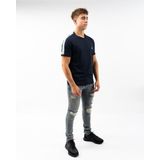 Bikini - Effen - Jersey - Geribbelde Kraag - Slanke Pasvorm