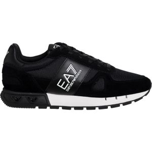 EA7 Black & White Legacy Sneakers Heren