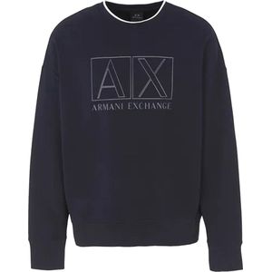 Armani Exchange - 6RZMHJ_ZJDJZ - Heren Sweatshirt - Grijs - Katoen
