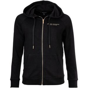AIX Armani Exchange - Hooded Sweatshirt - Zwart - Casual - Katoen
