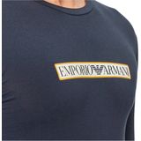 T-shirt - Ronde Hals - Jersey - Logoprint - Lange Mouw