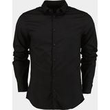 Armani Exchange - Overhemd - Zwart - Elasthaan - Lyocell - Polyamide