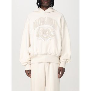 Dolce & Gabbana - Oversized Hoodie - Crème - Katoen