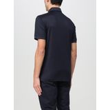 Emporio Armani - Polo Shirt - Blauw - Korte Mouwen - Regular Fit