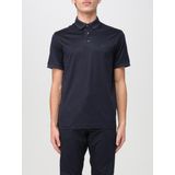 Emporio Armani - Polo Shirt - Blauw - Korte Mouwen - Regular Fit