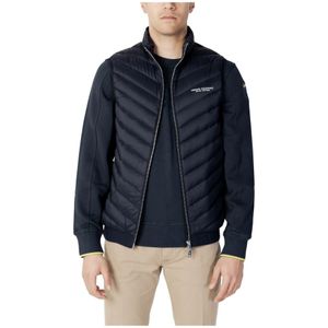 Armani Exchange - Piuminio Gilet - Casual - Marineblauw - Polyamide - Gewatteerd