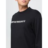 Emporio Armani - Sweatshirt met Logo - Zwart - Katoen
