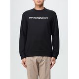 Emporio Armani - Sweatshirt met Logo - Zwart - Katoen