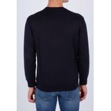 Emporio Armani - Sweatshirt - Blauw - 67% Modal, 33% Katoen