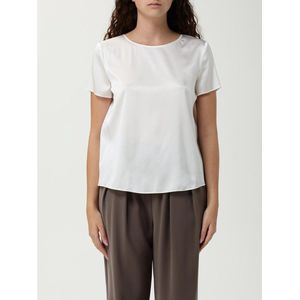 Emporio Armani - Top - Wit - Stretch Zijde