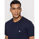 Emporio Armani Pattern Mix - Pyjama - Marine - Katoen - Lange Mouwen