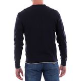 Armani Exchange - Gebreide Trui - Blauw - Kasjmier/Katoen