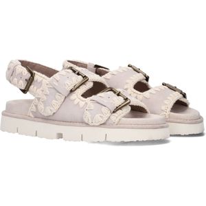 Mou - New Bio 02 - Sandalen - Taupe - Suède - Verstelbare Gesp Sluiting