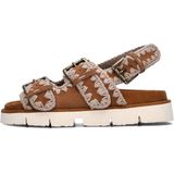 MOU - NEW BIO 02 - Sandalen - Cognac - Suède