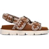 MOU - NEW BIO 02 - Sandalen - Cognac - Suède