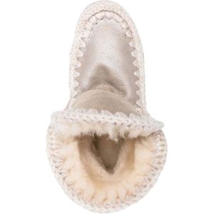 Mou - MU.FW531002B - Enkellaarsjes - Goudkleurig - Leer