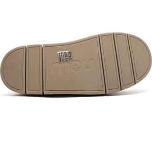 Mou Bounce Clog Metalen Logo Slippers - Fashionwear - Vrouwen