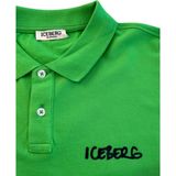Iceberg - Katoenen Polo Shirt - Groen - Heren