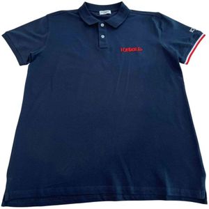 Iceberg - Poloshirt - Blauw - Katoen/Elastaan