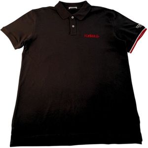 Iceberg - Polo Shirt - Zwart - Katoen - Heren
