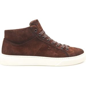 Giorgio - 31811 - Hoge Sneakers - Bruin - Suède - Leer Voering