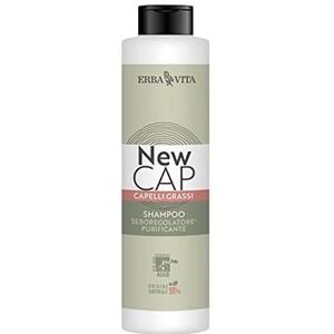 ERBA VITA Shampoo voor vettig haar voor het reinigen en verwijderen van onzuiverheden van de hoofdhuid - 250 ml