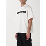 Jil Sander, Heren, Tops, Wit, Maat: M Katoen,